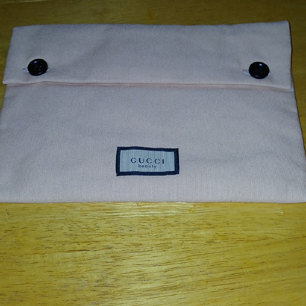 Gucci Blush Canvas Clutch